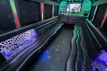 Chula Vista Limo Bus Interior
