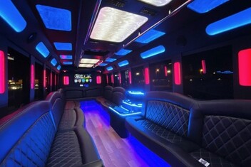 Chula Vista Limousine Bus Interior